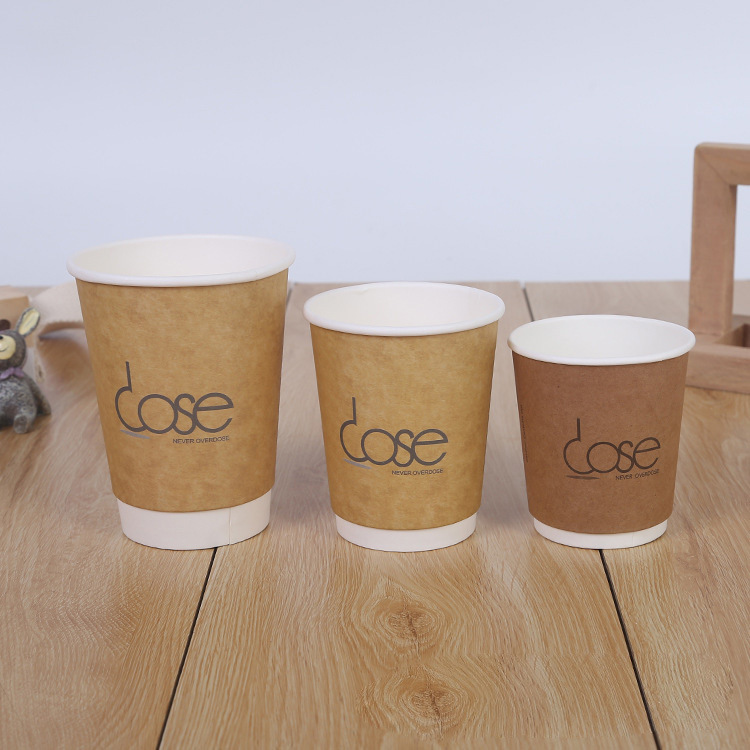Manufacturers wholesale thickened disposable paper cups