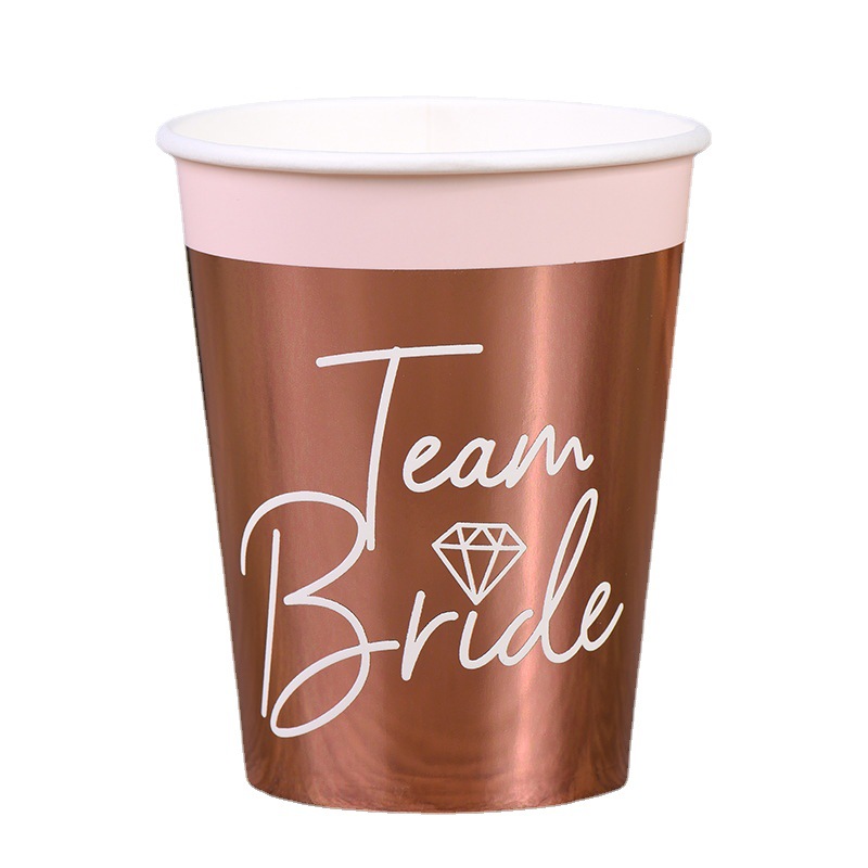 High-quality disposable hot stamping paper cups