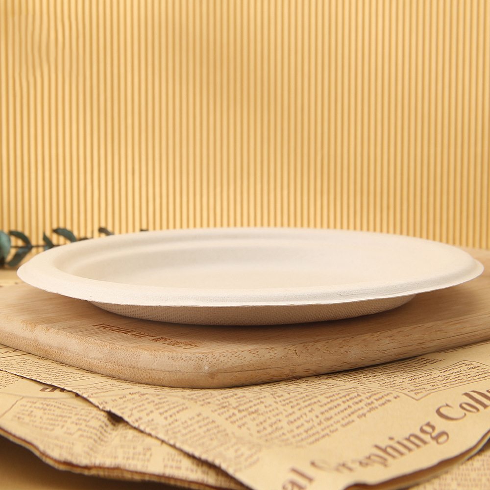 Factory Direct Sale High Quality Biodegradable Paper Plate Printed Paper Plate