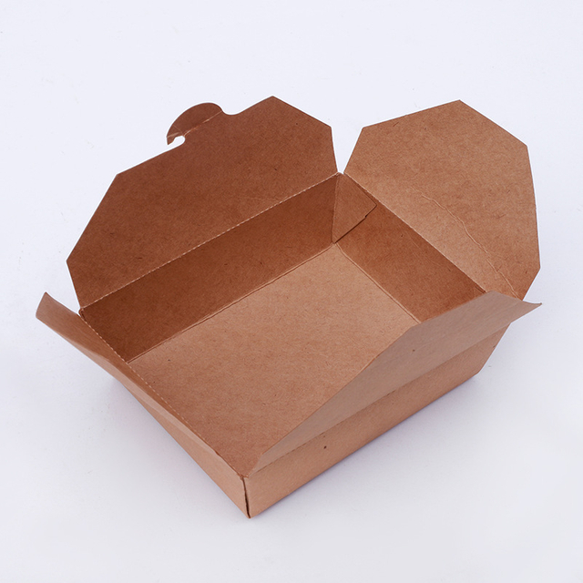 High Quality Disposable Paper Lunch Box Price Cheap Factory Straight Hair