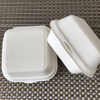 Environmentally friendly disposable paper lunch box is safe, sanitary, waterproof and oil-proof