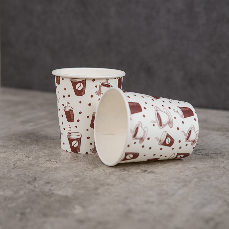 Factory Direct Thickened White Single-layer Disposable Paper Cup