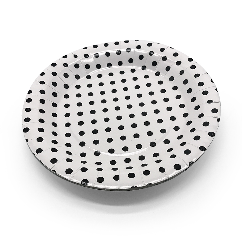 High quality paper plate suit picnic party high-end restaurants can be used