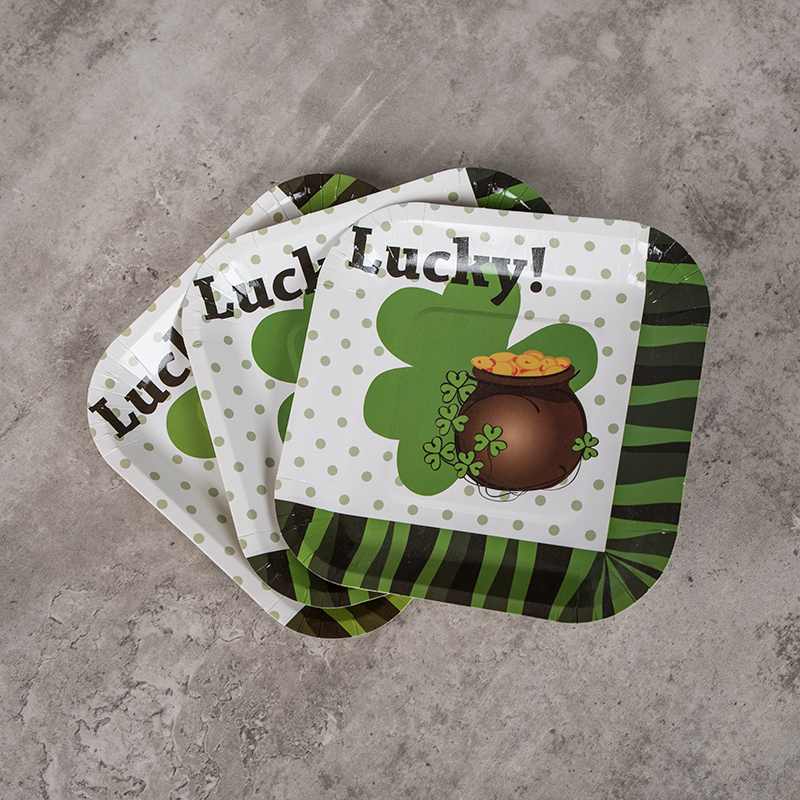 Factory Direct Disposable Square Paper Plate