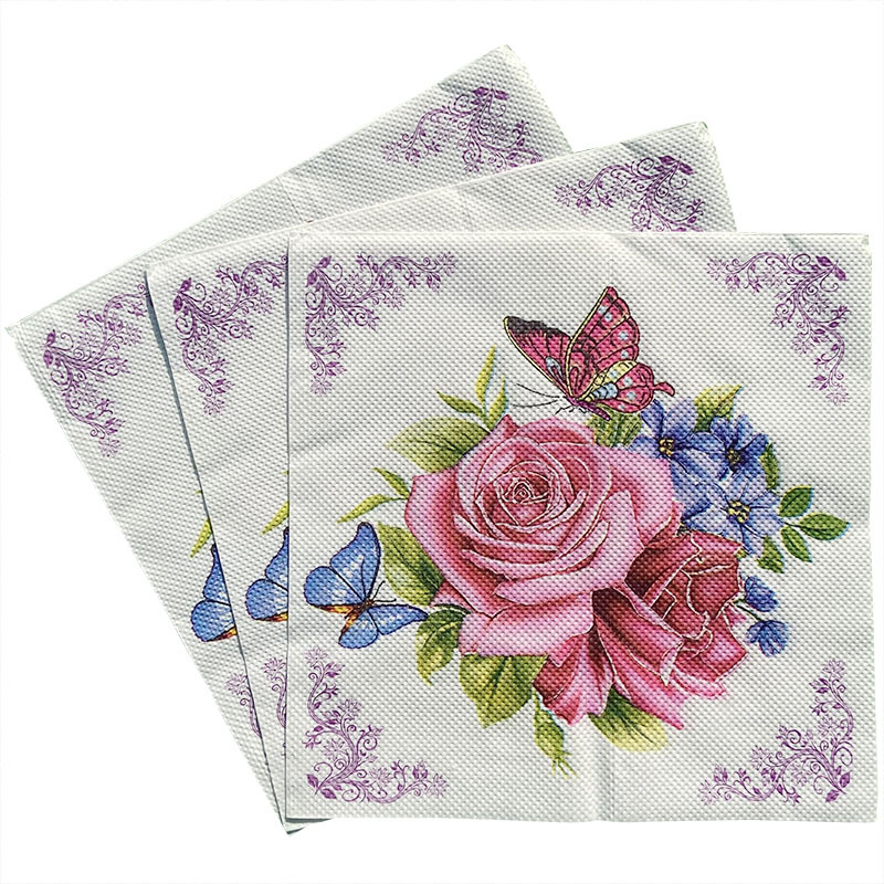 High-end custom color napkins can be recycled environmental protection and zero pollution