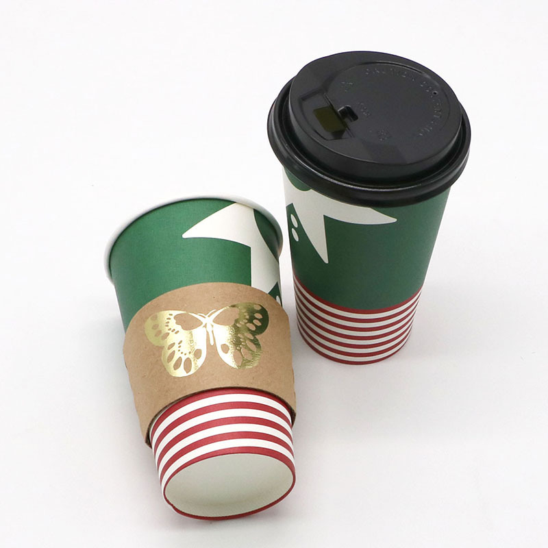 Factory direct supply double-layer anti-scalding large paper cup