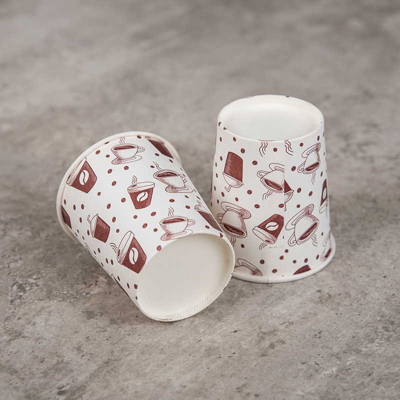Factory Direct Thickened White Single-layer Disposable Paper Cup