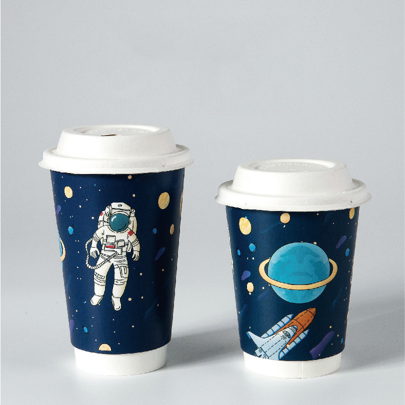 Factory Direct Double-layer Thickened Disposable Paper Cup