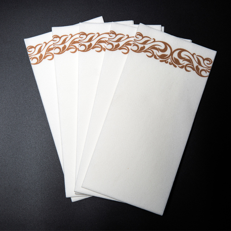 Customizable Patterns Disposable Recyclable Napkins Factory