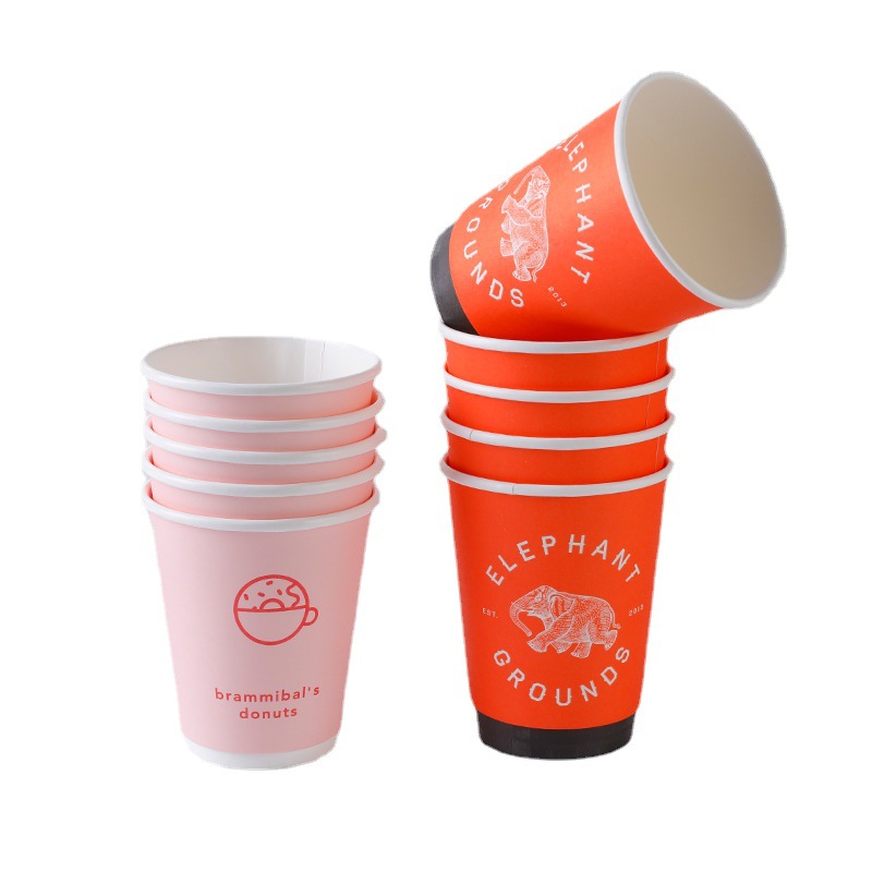 Factory Direct Sale Hollow Double Layer Coffee Paper Cup