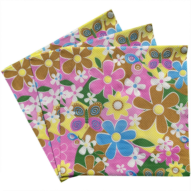 High-end custom color napkins can be recycled environmental protection and zero pollution