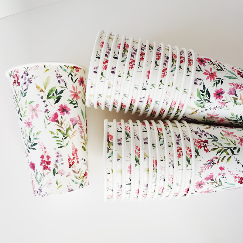 Factory direct supply double-layer anti-scalding large paper cup