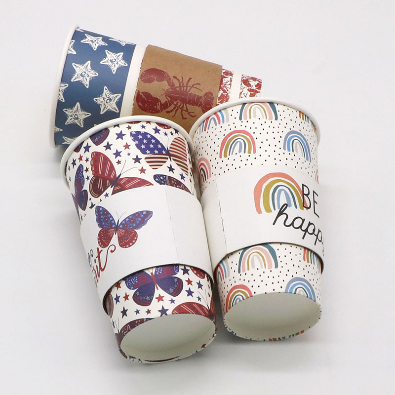 Manufacturers Double Layer Printing Disposable Paper Cups