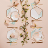 Disposable Printed Square Paper Plate