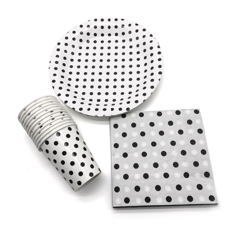 High quality paper plate suit picnic party high-end restaurants can be used