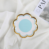 Disposable Hot Stamping Petal Paper Plate