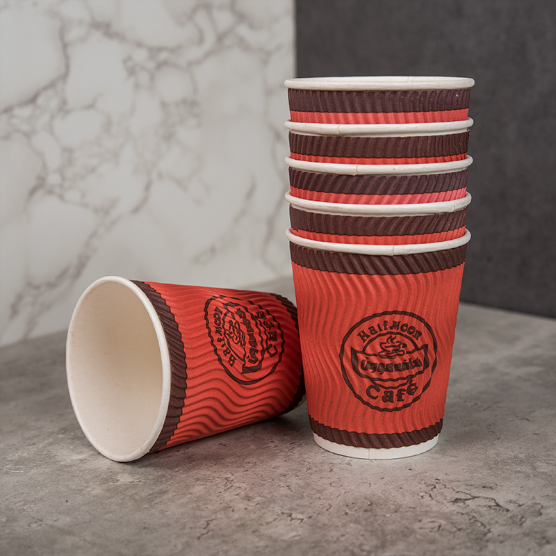 Factory Direct Corrugated Paper Coffee Cups