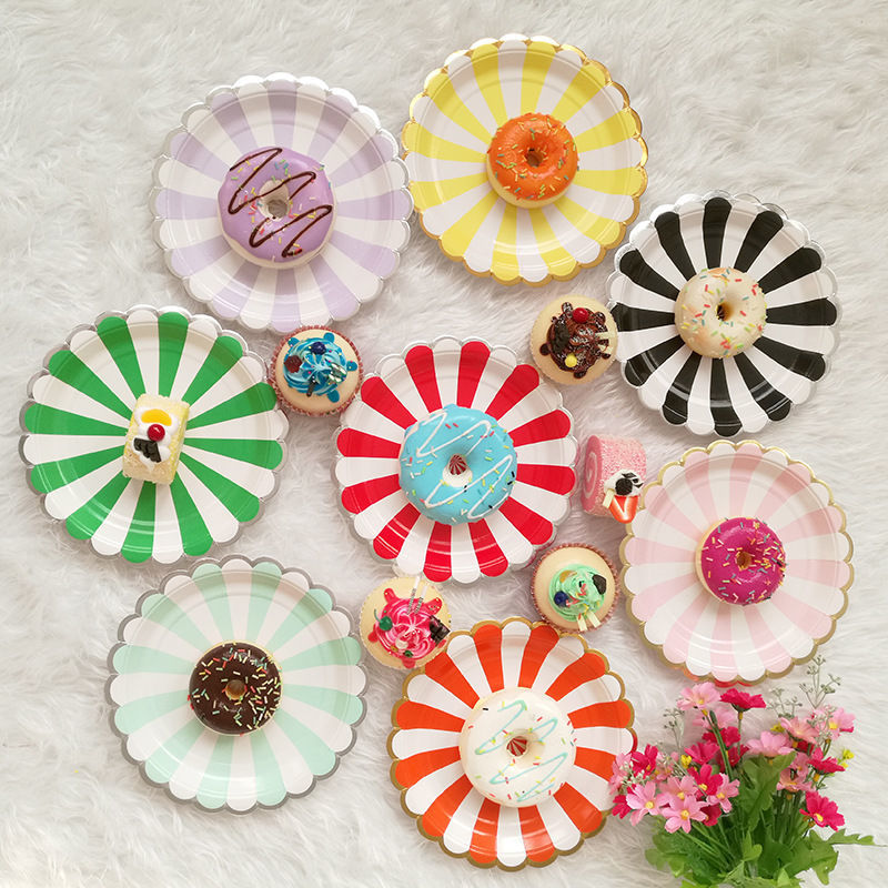 Factory Direct Biodegradable Disposable Paper Plate
