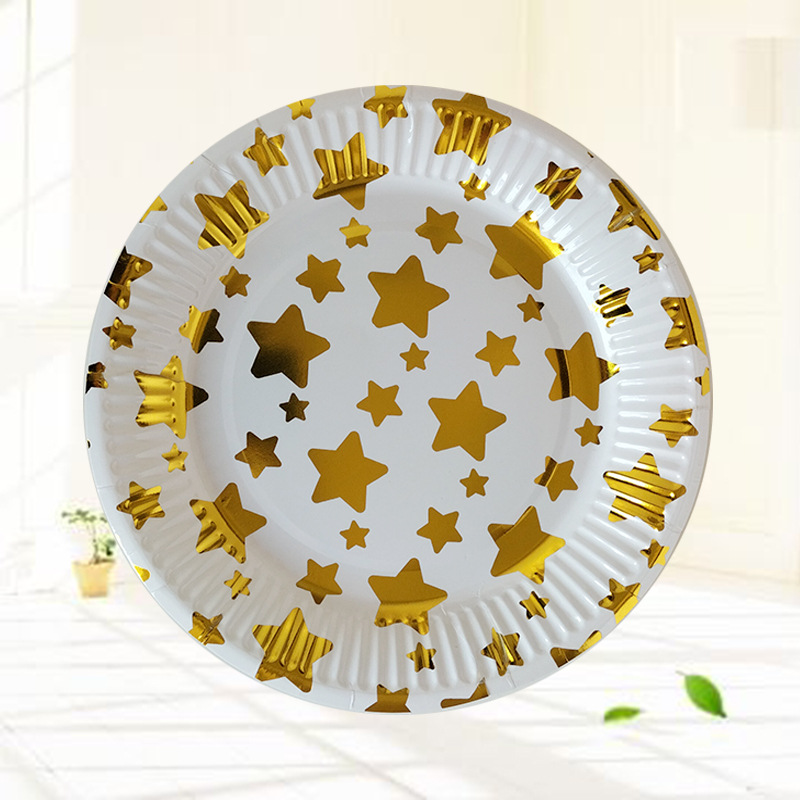 Factory Direct Disposable Party Paper Plates