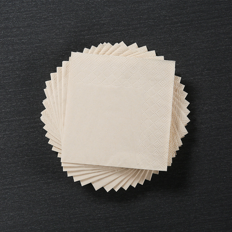 Customizable Patterns Disposable Recyclable Napkins Factory
