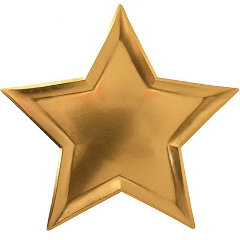 Factory Direct Party Pentagram Paper Plate