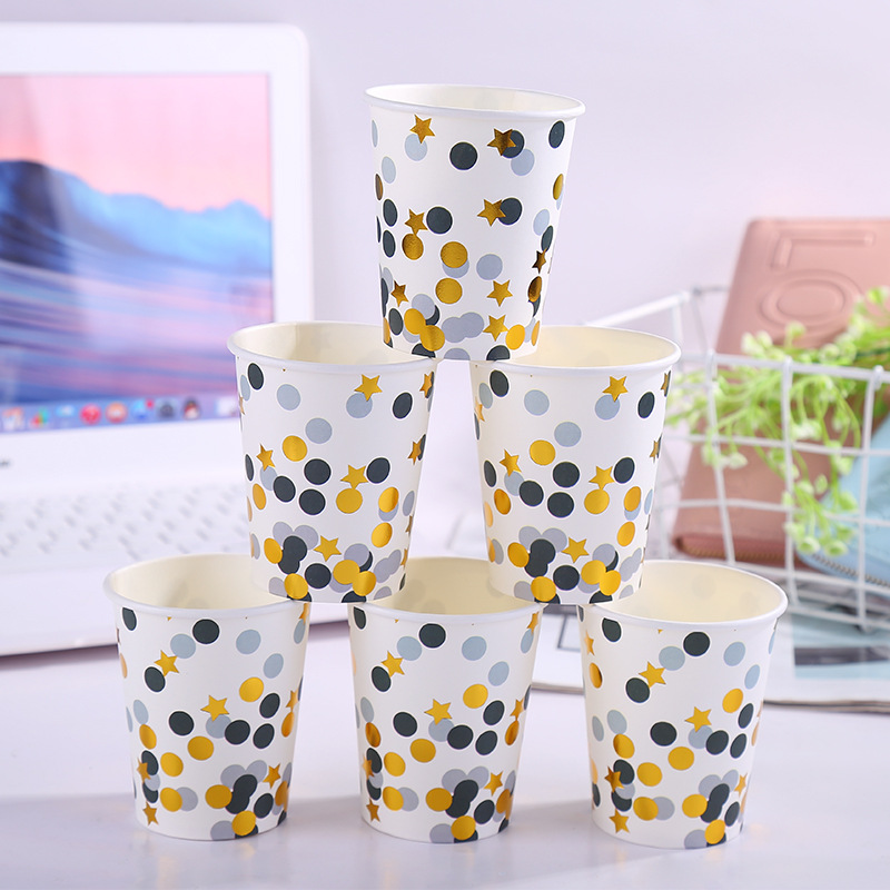 Factory Direct Sale Birthday Party Disposable Paper Cups