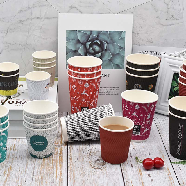 Manufacturers Supply Double Layer Disposable Paper Cup 