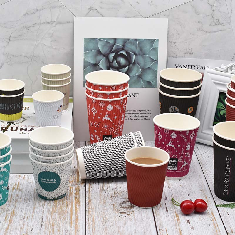 Manufacturers Supply Double Layer Disposable Paper Cup 