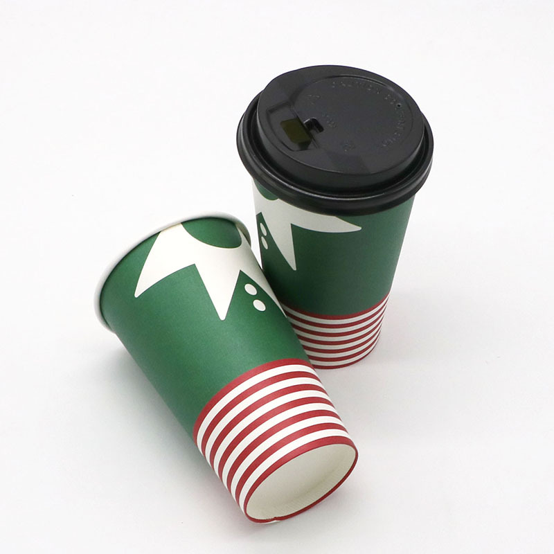 Factory direct supply double-layer anti-scalding large paper cup