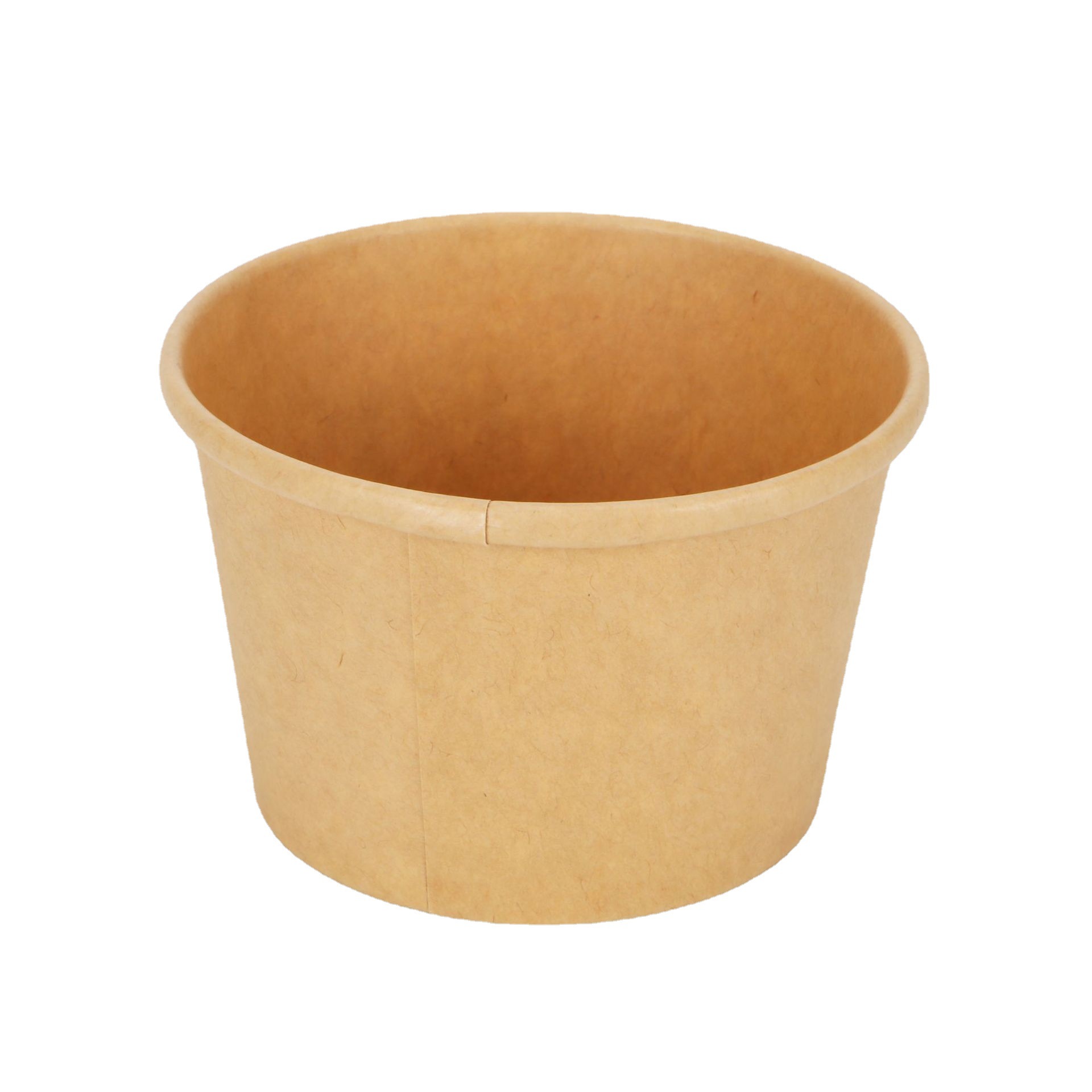 Kraft Paper Bowl Biodegradable Safe Environmental Protection Waterproof Factory Direct Sales