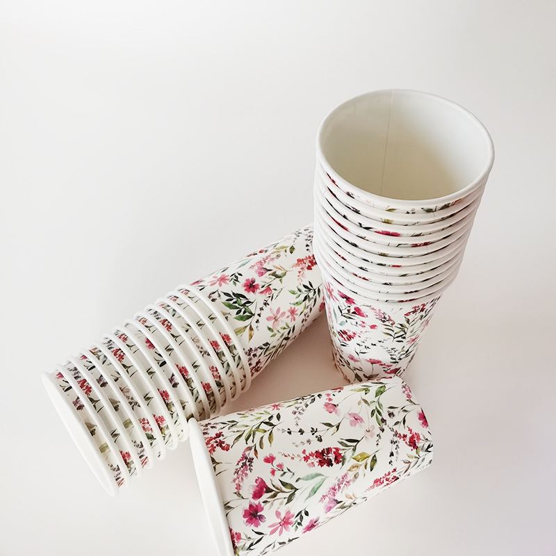 Factory direct supply double-layer anti-scalding large paper cup