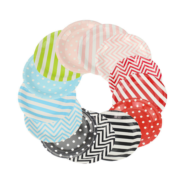 Factory Direct Biodegradable Disposable Paper Plate