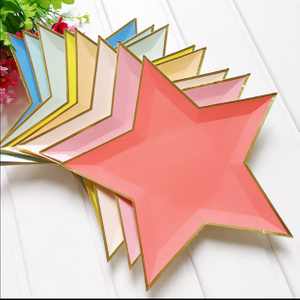Factory Direct Party Pentagram Paper Plate