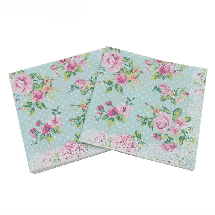 Customized high-end pattern recyclable napkin manufacturers direct sales