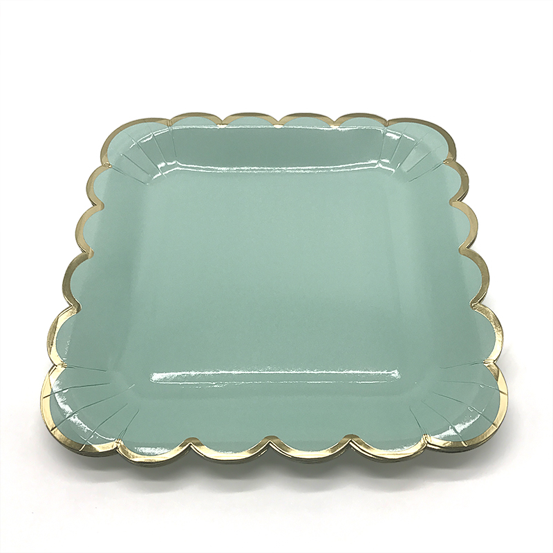 Manufacturers Direct Sale of High Quality Disposable Paper High-end Tableware Set