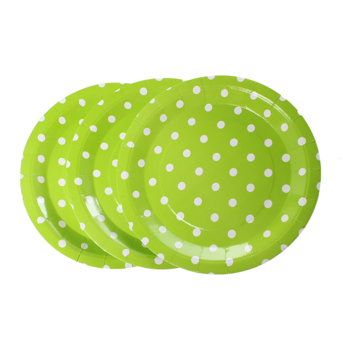 Factory Direct Birthday Party Polka Dot Color Paper Plate