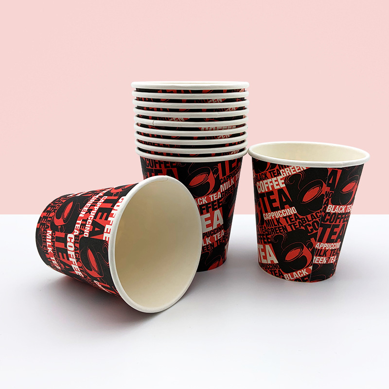 Disposable Paper Cup Thickened Native Wood Pulp Paper Cup