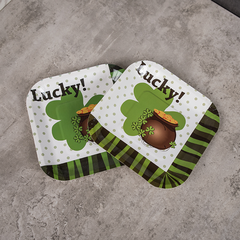 Factory Direct Disposable Square Paper Plate