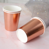Factory direct sale bronzing party paper cups