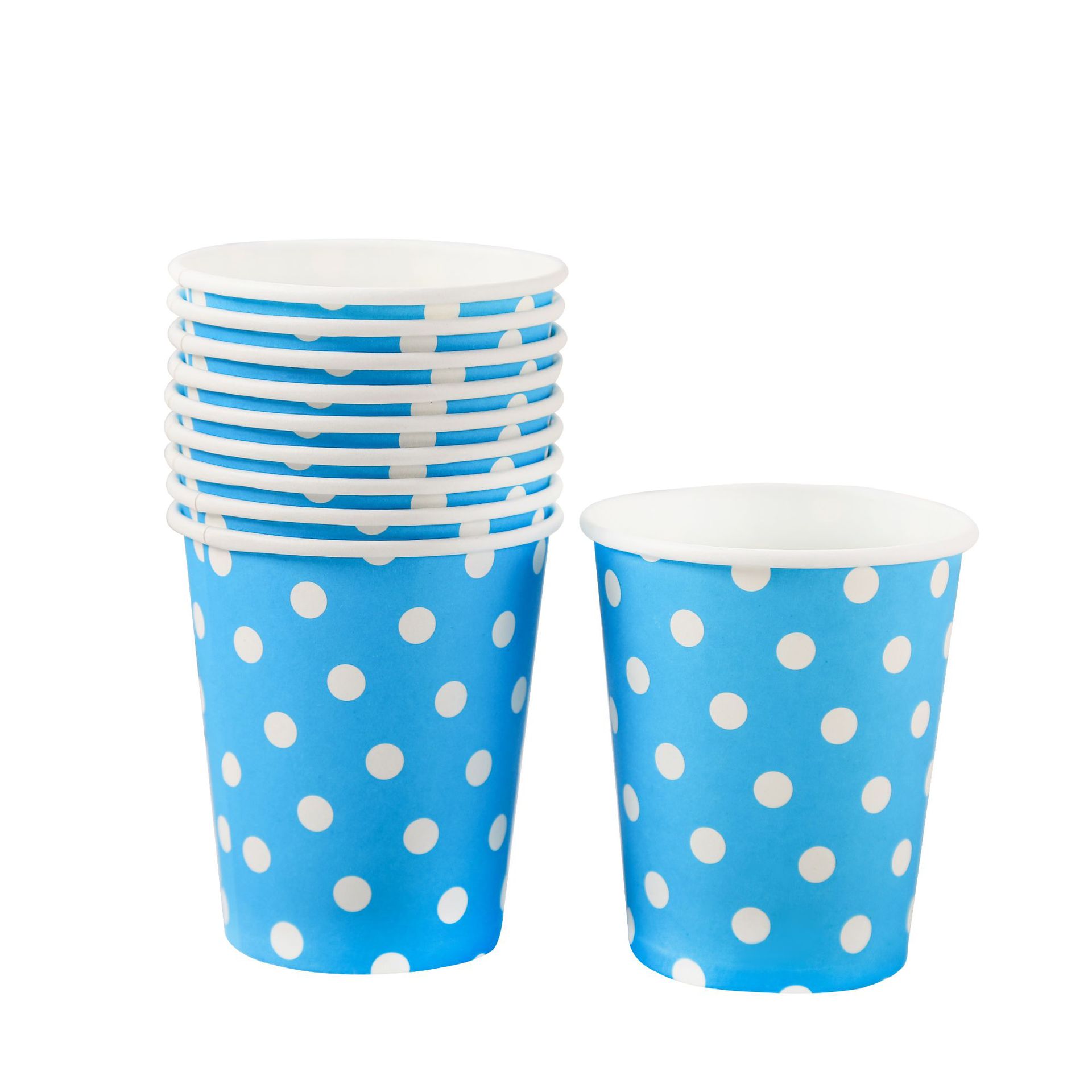 Factory Direct Sale Premium Quality Colorful polka dot paper cups