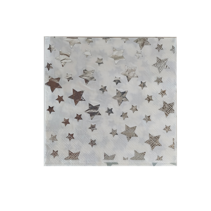 Aluminum foil printing custom environmental friendly napkins