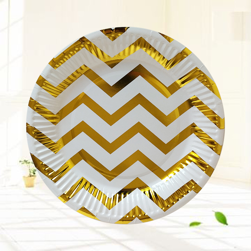 Factory Direct Disposable Party Paper Plates