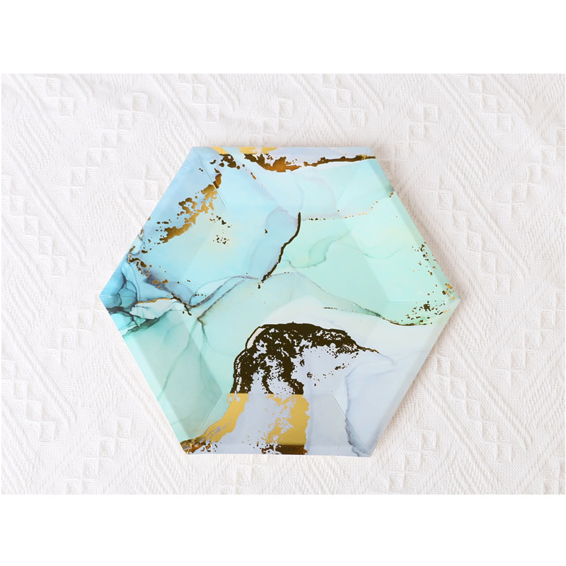 Custom Printed Plates Disposable Paper Plate
