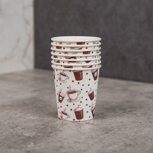 Factory Direct Thickened White Single-layer Disposable Paper Cup